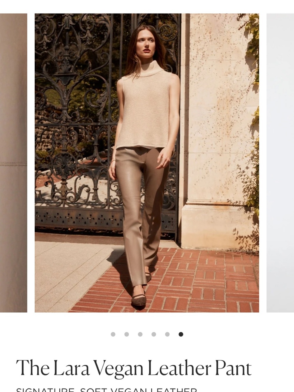 Brochu Walker NWT Lara Vegan Leather Pant